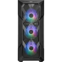 Cooler Master MasterBox TD500 Mesh V2, Midi Tower, PC, Musta, ATX, EATX, mikro ATX, Mini-ITX, SSI CEB, Verkko, Muovi, Terästä, Karkaistu lasi, Pelaami (TD500V2-KGNN-S00)