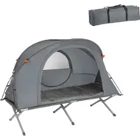 SoBuy 1-hengen teltta Harmaa
