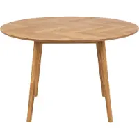Ebuy24 Ruokapöytä Nagano D120xH75cm, tammi