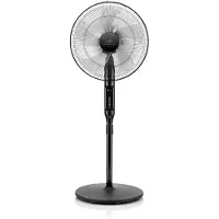 Eta Tuuletin Naos Tuuletin ETA260790000 Jalustatuuletin, Nopeuksien lukumäärä 4, 50 W, Oskillaatio, Halkaisija 43 cm, Musta