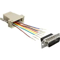 DeLOCK – D-Sub 15 pin male > RJ45 female assembly kit (65432)