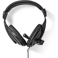 Nedis CHST210BK PC-headset Over-Ear-kuulokkeet