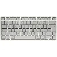 Cherry KW 7100 Mini - Näppäimistö - Saksa - Harmaa