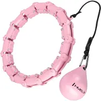 HMS HHW11 PLUS SIZE HULA HOP VAALEANPUNAINEN, JOSSA VÄLILEHDET JA PAINO