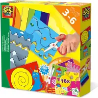 SES Creative I Learn To Use Scissors - Multi/patterned - ONE SIZE