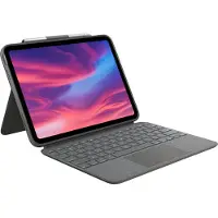 Logitech Combo Touch, AZERTY, ranska, Kosketuslevy, 1,8 cm, 1 mm, Apple