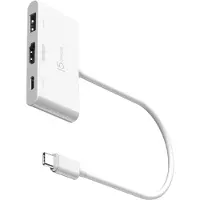 J5CREATE USB-C to 4K HDMI Adapter - USB-A - USB-C 100W PD