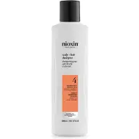 Nioxin Shampoo - - Järjestelmä 4 - 300ml - Vaurioituneet hiukset - Tilavuus