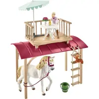 Schleich Horse Club Caravan for Secret Club Meetings Leluleikkisetti