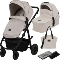 Lionelo Amber Plus 2-in-1 Yhdistelmävaunut, Beige Sand