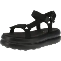 Camper for woman. K201726-001 Sandals Pelotas Flota Up black (39), 5 to 8 cm, Velcro, Casual, Sustainable