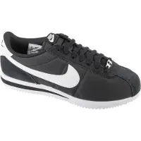 Nike Matalavartiset tennarit 'Cortez' musta / valkoinen
