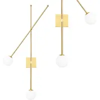 Toolight Seinävalaisin APP1594-2W Gold