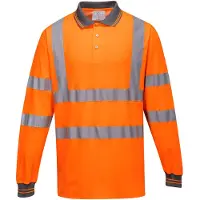 Portwest S271 pitkähihainen cotton comfort-polo