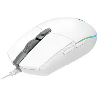Logitech G 910-005824, Oikeakätinen, USB A-tyyppi, 8000 DPI, 1 ms, Valkoinen