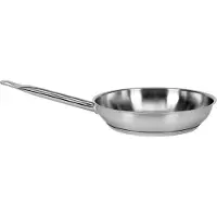 YATO Ammattimainen ruostumattomasta teräksestä valmistettu pannu 24 cm