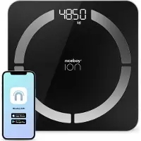 Niceboy ION Smart-Scale henkilövaaka Black 1 kpl