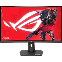 Asus ROG Strix XG32WCS, 80 cm (31.5"), 2560 x 1440 pikseliä, Quad HD, LED, 1 ms, musta