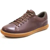 Camper for man. K101003-004 Multicolor lace-up leather shoes Pelotas Soller (41), Brown, Flat, Laces, Casual