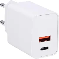 Grundig seinälaturi 20W, jossa 1 USB, 1 USB-C