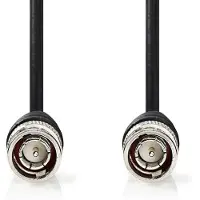 Nedis CVGL01000BK50 BNC-Videokaapeli
