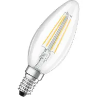Osram E14 806lm 2700K filamentti led-kynttilälamppu, kirkas
