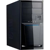Linkworld Chassis 7271-23 security & computer mounts Midi Tower Black