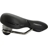 Selle Royal Respiro Rento Unisex Polkupyörän Istuin Tuuletuskanavalla Extra Comfort Black One Size