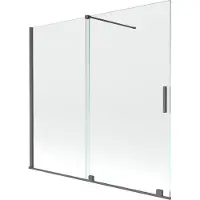 Mexen Kylpyseinä Velar II, harmaa, 170x150 cm