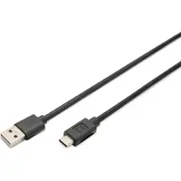 Digitus USB TYPE-C CONNECTION CABLE, TYPE A TO C (AK-300148-030-S)