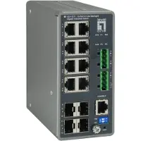 LevelOne IGU-1271, Hallittu, L3, Gigabit Ethernet (10/100/1000)