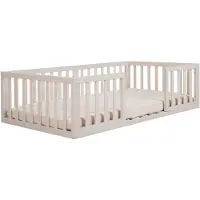 Roba Montessori Floor Bed 70 X 140 Cm - White - 70X140CM