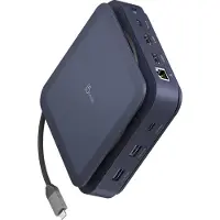 J5CREATE USB-C Dual 4K HDMI Dock - Sininen