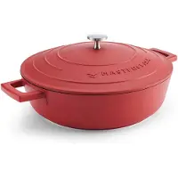 Masterclass - Cast Aluminium Matala Pata 4 L Punainen