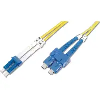 Digitus FO PATCH CORD, DUPLEX, LC TO SC SM OS2 09/125 µ, 5 M (DK-2932-05)