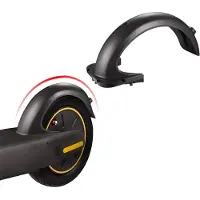 INF Ninebot Max G30 roiskesuoja takana Musta
