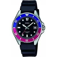 Casio Duro black Pepsi bio-resin MDV-10-1A2VEF