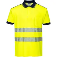Portwest T180 keltainen/sininen Hi-Vis pikeepaita