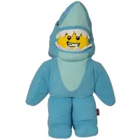 Euromic LEGO Iconic Shark Guy plush toy H 35 cm