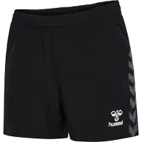 Hummel Hmlauthentic Woven Shorts Woman - Black - XXL