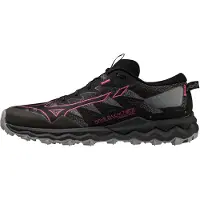 Mizuno Women's Wave Daichi 7 Gore-Tex Black/Fuchsia Fedora/Quiet Shade Juoksukengät 37