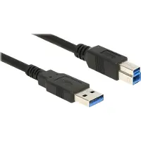 DeLOCK – USB 5 Gbps Cable Type-A male to Type-B male 2 m black (85068)