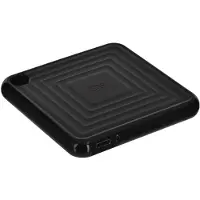 Silicon Power PC60, 256 GB, USB Type-C, 3.2 Gen 2 (3.1 Gen 2), 540 MB/s, Salasanasuojaus, Musta (SP256GBPSDPC60CK)
