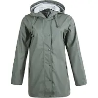 Weather Report Petra W Rain Jacket - Khaki green - 36