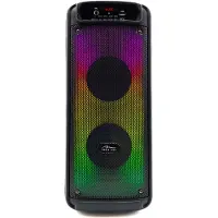 Media-Tech FLAMEBOX UP Speaker - Bluetooth 5.0 speaker with FM radio and MP3 player, 600W PMPO, FLAME illumination