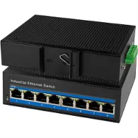 Logilink NS201P - Switch 8-Port Fast Ethernet PoE - Switch - 8-Port