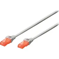 Digitus CAT 6 U-UTP PATCH CORD, CU, LSZH AWG26/7, LENGTH 5 M, COLOR GREY (DK-1617-050)