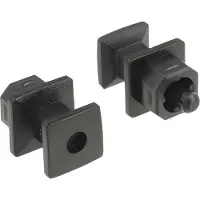 DeLOCK – Dust Cover for TOSLINK female with grip 10 pieces black (64023)