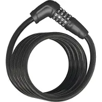 ABUS Tresor 6512C Vaijerilukko, black