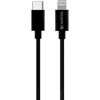 Ginza.se USB-C-Lightning-kaapeli 1 m musta